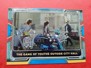 Star Wars Topps The Book Of Boba Fett blue parallel The gang of youths n°100 - Foto 1 di 1