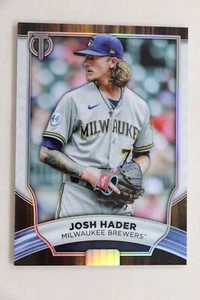 Josh Hader - 2022 Tribute Baseball #77 Brewers - Picture 1 of 1