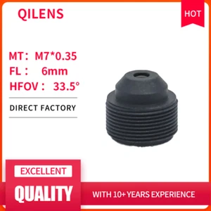 Mini lente ojo de pez M7 1,8 mm HD 2,0 megapíxeles ángulo de visión amplio 170 grados FPV - Imagen 1 de 6