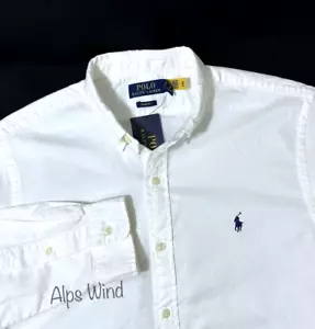 POLO RALPH LAUREN Men's Slim Fit Oxford Button Down Sport Shirt Size-XL NWT $125 - Picture 1 of 13