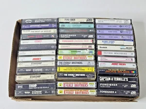 Vintage Cassette Tape Lot Rock Country R&B Disco Pop #5 - Picture 1 of 10
