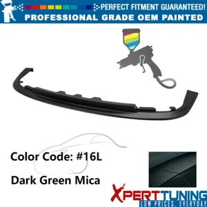 Fits 04-05 Subaru Impreza WRX STI Style Front Bumper Lip PP #16L Dark Green Mica - Picture 1 of 5