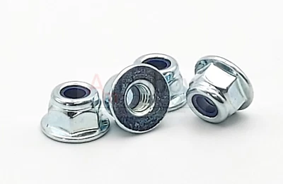 Tamiya (Truck/TT01/TT02) 4mm Flange Lock Nut x4 (Wheel Nuts) 9805557/19805557 - Image 1 of 4
