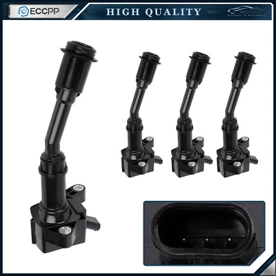 4 bobinas de encendido ECCPP para Ford Escape 2017-2019 Ford Fusion 2014-2020 1,5 L L L4 Foto 1 de 4