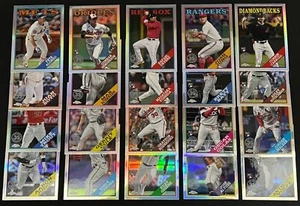 2023 Topps CHROME Update 1988 Topps Baseball 35th Anniversary You Pick From List - Picture 1 of 1