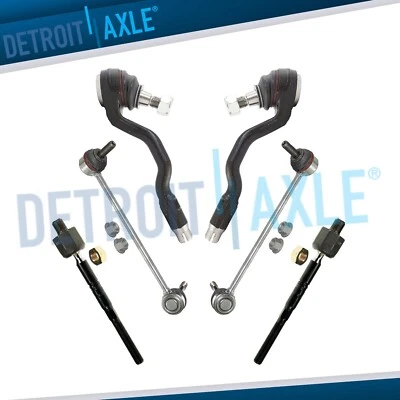 Front Sway Bars Tie Rod Ends for 2007 2008 2009 2010 2011 2012 2013 BMW X5 X6 - Image 1 of 4