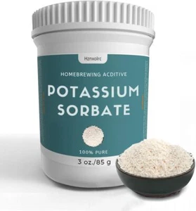 3 oz Potassium Sorbate Food Grade, 100% Pure, Premium Potassium Sorbate for W... - Picture 1 of 6