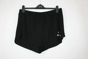BNWOT SIZE LARGE TOPSHOP BLACK SOFT FEEL SHORTS WITH ELASTIC WAIST 799 - Picture 1 of 4