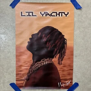 Lil Yachty ✅Hip Hop Rap Music Poster ✅ Wall Art Canvas Man Cave ✅ 12x18 inch - Picture 1 of 4