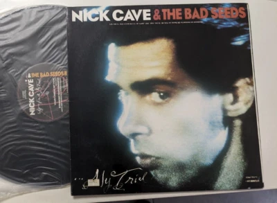 NICK CAVE & THE BAD SEEDS your funural my trial 1ST ISRAELI LP israel cover - Imagem 1 de 4