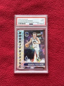 2023 Panini Phoenix Rookie Rising International Brandin Podziemski PSA 9 MINT RC - Picture 1 of 2