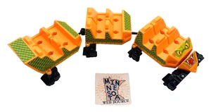 Knex Screamin Serpent Roller Coaster Cars Only - K'nex Replacement Parts - Picture 1 of 6