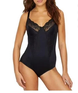 Maidenform Damen Flexees verzierter fester Kontrolle Body Stil-1456, schwarz... - Bild 1 von 2