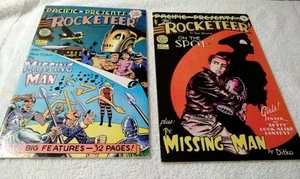 Pacific Presents #1 and # 2 (1982) The Rocketeer by Dave Stevens Vg+/ Fine- - Picture 1 of 14