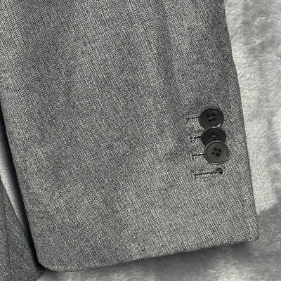 Banana Republic Blazer Mens 42R Gray Tailored Fit Emmetex Italian Fabric Stretch - Image 1 of 4