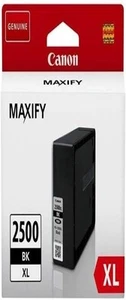 Canon Tintenpatrone schwarz Black 70,9 ml ORIGINAL für MAXIFY Drucker PGI-2500XL - Bild 1 von 3