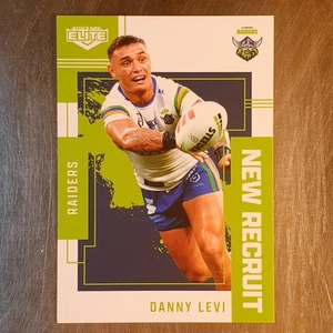 2023 NRL Elite New Recruit Danny Levi Card NR03/34 Raiders - Picture 1 of 2