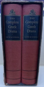 1938 The Complete Greek Drama-#l & ll by Random House Oates O'Neill - Picture 1 of 9