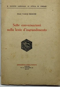 sette conversazioni sulla lente d'ingrandimento - Imagen 1 de 7