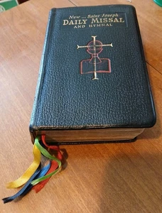 Neues St. Joseph Daily Missal/Gesangbuch Catholic Book Publishing Co 1966, 5 Bänder - Bild 1 von 6