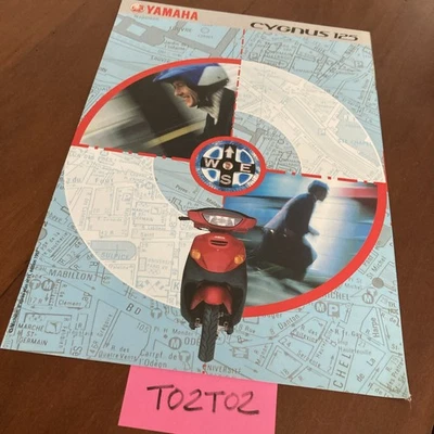 Yamaha Cygnus 125 Scooter Prospecto Catálogo Folleto Publicidad - Imagen 1 de 3