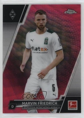 2021-22 Topps Chrome Bundesliga Magenta Wave Refractor /399 Marvin Friedrich #14 - Image 1 of 2