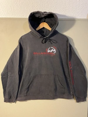Sudadera con Capucha Pullover Negra Desteñida De Colección Billabong Adulto XL Patinador Surfista Y2K X-Grande Foto 1 de 4
