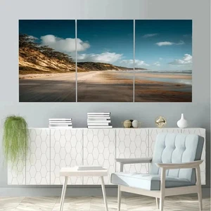 3pcs Fraser Island Beach Road, Australia Metal Print Ready to Hang Art - Picture 1 of 7