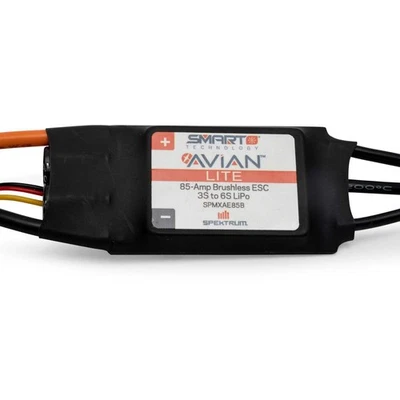 Spektrum Avian 85 Amp 85A Smart Lite Brushless ESC 3S-6S IC5 SPMXAE85A - Image 1 of 3