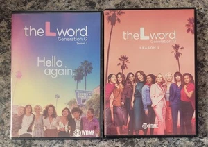 The L Word Generation Q The Complete 1st & 2nd Season 1 & 2 DVD NO STOCK PHOTOS - Picture 1 of 10