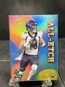 2024 Topps Chrome - All-Etch Bo Nix #CAE-BN Refractor (RC) - Bild 1 von 2