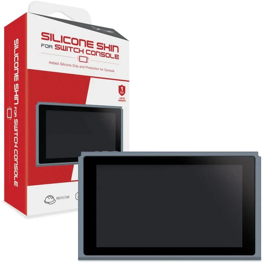 Hyperkin Silicone Skin Switch Console Neo Gray - Brand New - Nintendo Switch - Image 1 of 1