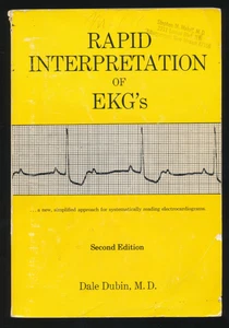 Rapid Interpretation of EKGs 2nd Edition Paperback by Dale Dubin M. D. 1971 - Foto 1 di 5