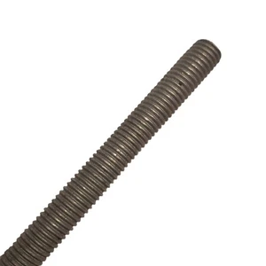 A307 Coarse Fully Threaded Rod, Hot Dip Galvanized, 3/8" -16 Thread Size, 12"... - Bild 1 von 6