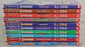 Goosebumps 10 Book Lot by R. L. Stine - Picture 1 of 15