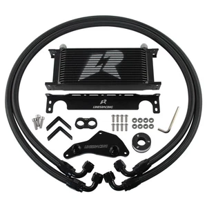 AN10 16 Row Oil Cooler Kit Thermostat Adapter For BMW N54/N55 E60 E61 535i 535xi - Picture 1 of 11