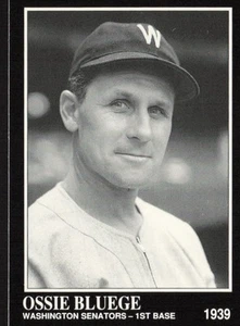Collezione Ossie Bluege 1991 Conlon TSN #295 Washington Senators - Foto 1 di 2
