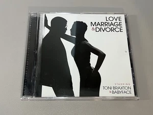 TONI BRAXTON & BABYFACE Love, Marriage & Divorce 2014 CD +2 Bonus Tracks - Picture 1 of 7