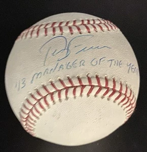 TERRY FRANCONA SIGNED AUTO BASEBALL INSCRIBED '13 MOY FANATICS & MLB CERTIFIED - Picture 1 of 3