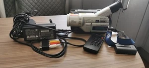 Sony DCR-TRV120E Camcorder - Black/Silver Tested With Tapes Working - Picture 1 of 23