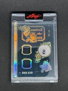 2025 Leaf Seasons In The Sun Béisbol Lore Derek Jeter #BL-9/35 HOLO BRONCE - Imagen 1 de 2