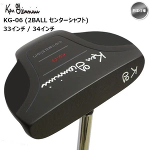 Right Hand 2023 Ken Giannini Putter Kg-06 2Ball Center Shaft 33 Inch / 34 Japane - Picture 1 of 7