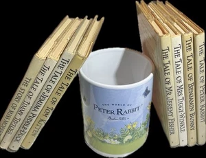 The World of Beatrix Potter Peter Rabbit bundle - Mug &Books Used Good Condition - Picture 1 of 23