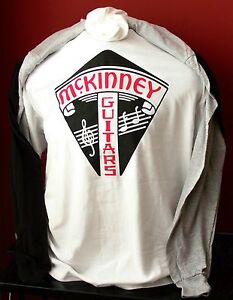 VINTAGE MCKINNEY GUITAR  + AMP LONG SLEEVE T-SHIRT SIZE XL and all other sizes