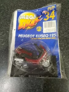MEGA BIKES PEUGEOT ELYSEO 125 MAISTO SCALE 1:18 UNOPENED!! - Picture 1 of 4