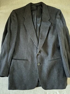 GIVENCHY Tweed Vintage 2-Button Wool Suit Jacket Size 40 R - Picture 1 of 11