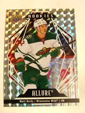 2022-23 Allure White Diamond Rookies #114 Matt Boldy Minnesota Wild SP