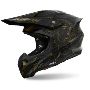 Casco moto cross Airoh Twist 3 TITAN taglia M off road motard enduro helmet - Imagen 1 de 3