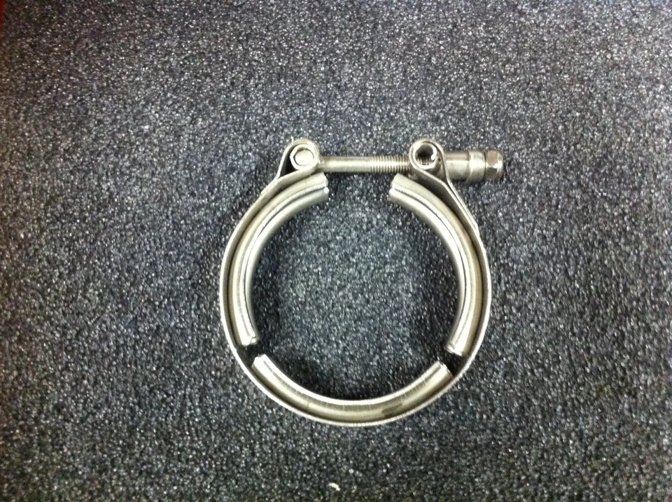 V-Band Schelle 2" 51mm 50mm Turbolader Garrett T3 T4 R clamp KKK 2 Zoll - Bild 1 von 1