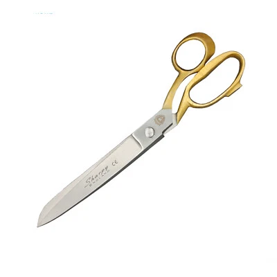TAILOR DRESSMAKING CARPET UPHOLSTERY SCISSOR HEAVY DUTY 12" CRAFT Gold - Image 1 of 4